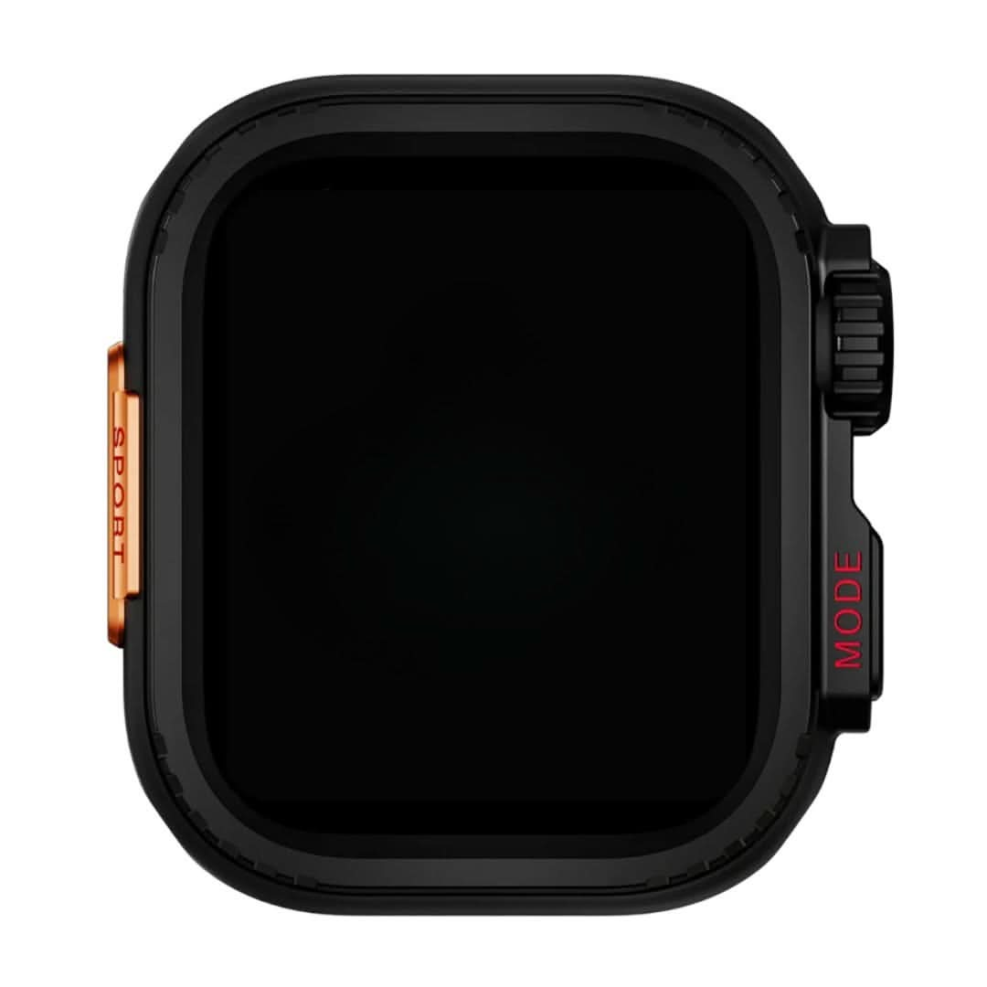 Black Luxury Change To Ultra Metal Case By Regele Concept Compatible For Apple Watch